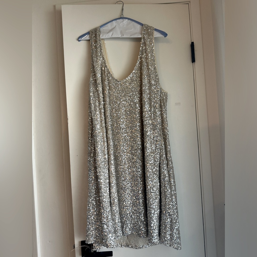 Never fully dressed sequined dress size 22